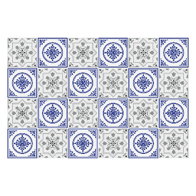 Samolepky na kachličky Klasické dlaždice s ornamentami