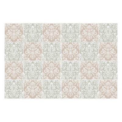 Samolepky na kachličky Elegantné kvetinové ozdoby