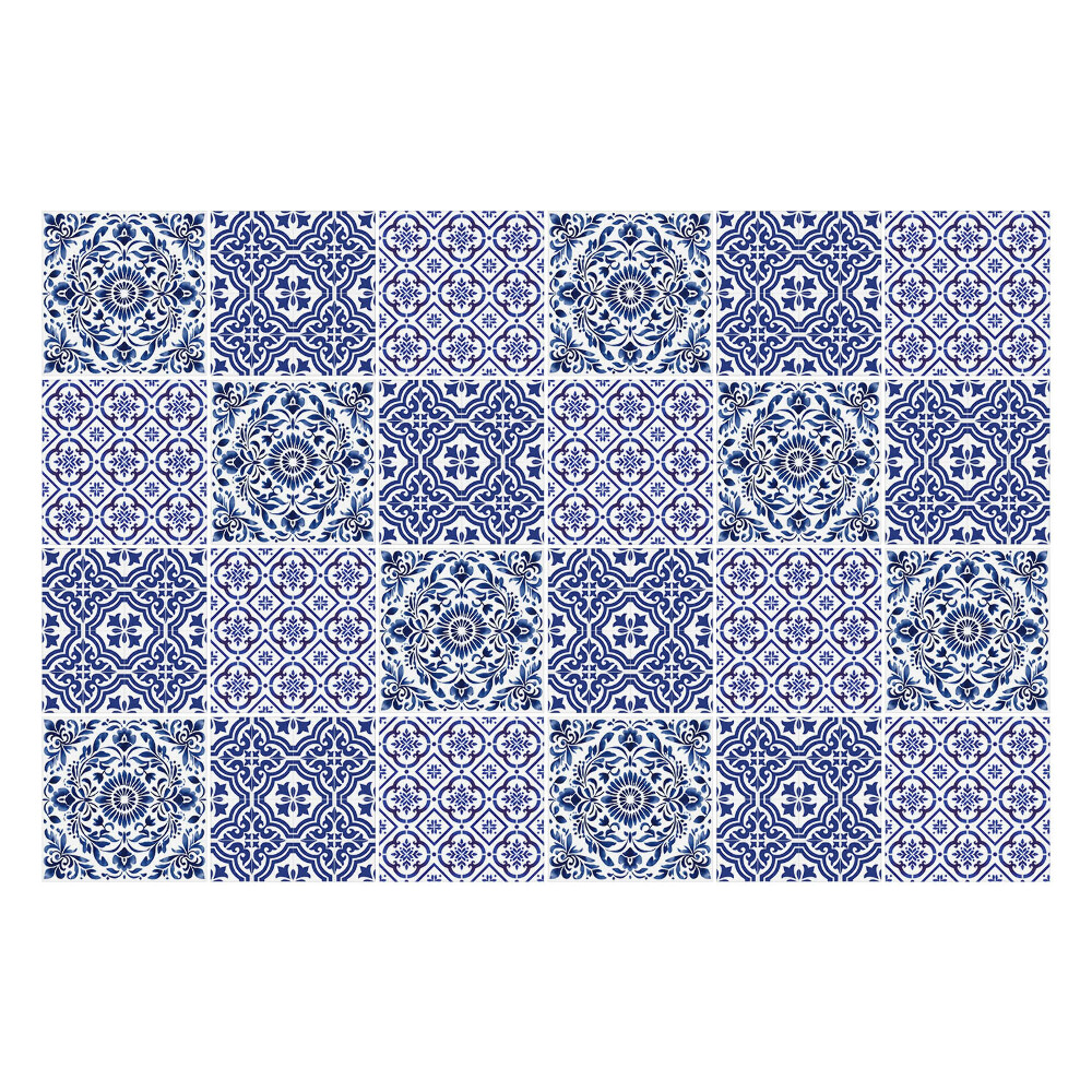 Samolepky na obklady Jemne zdobené dlaždice