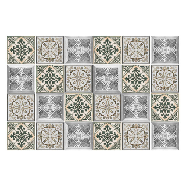 Samolepky na kachličky Staré mozaikové dlaždice