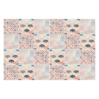 Samolepky na obklady Pastelová mozaika vzorov
