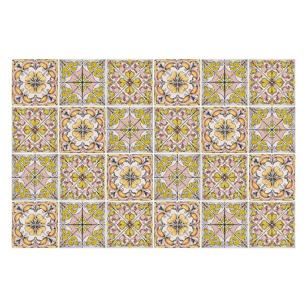 Samolepky na obklady Starožitná pastelová mozaika