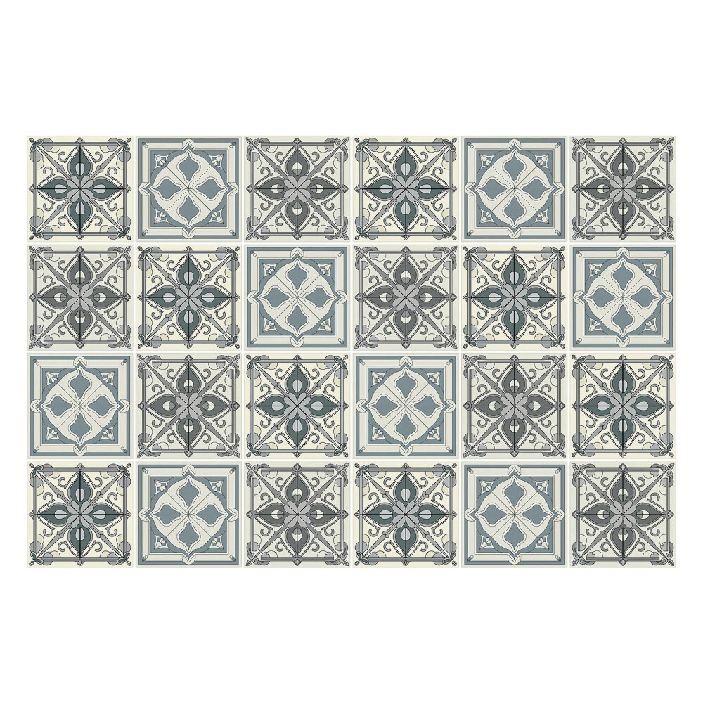 Samolepky na kachličky Elegantné šedé dlaždice