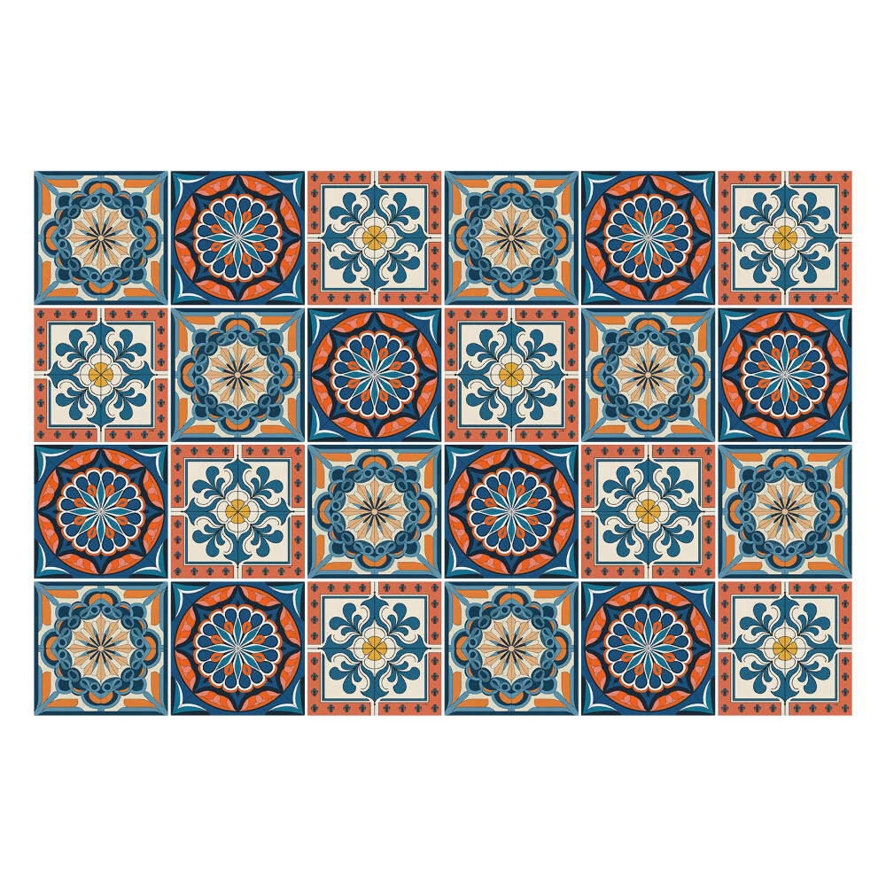 Nálepky na dlaždice Orientálny dizajn