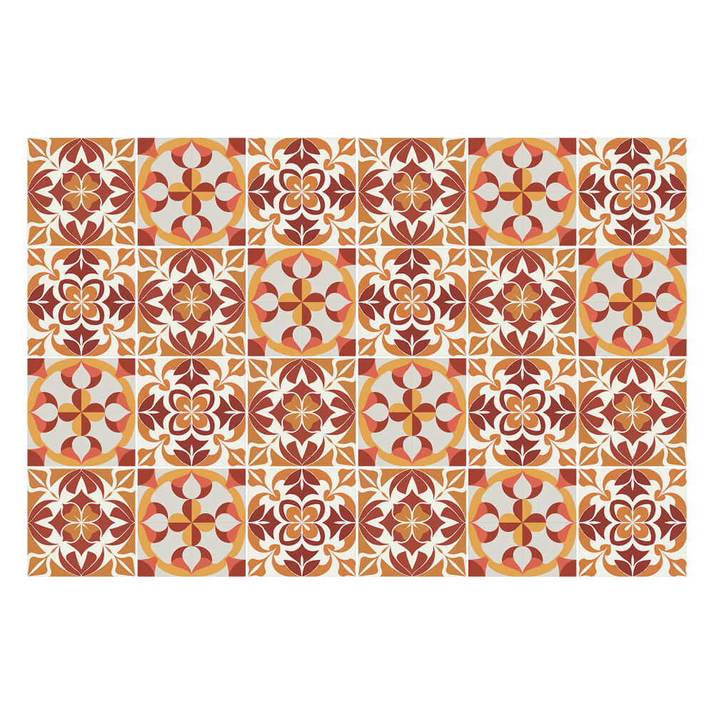 Samolepky na obklady Krásna vzorovaná mozaika