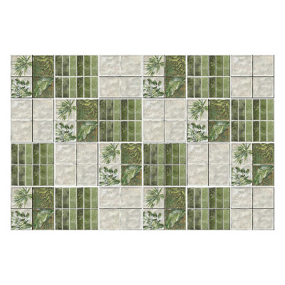 Samolepky na obklady Rastlinné motívy v mozaike