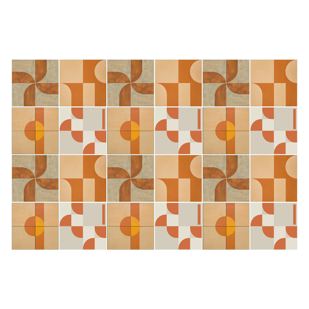 Samolepky na kachličky Abstraktné geometrické tvary