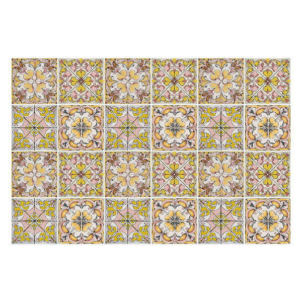 Nálepky na dlaždice Starožitné pastelové dlaždice