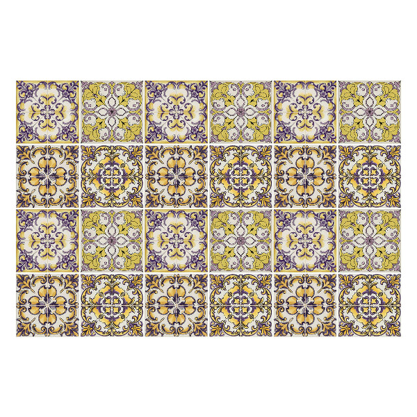 Samolepky na obklady Kvetinové ozdoby v aranžmáne