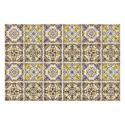 Samolepky na obklady Kvetinové ozdoby v aranžmáne