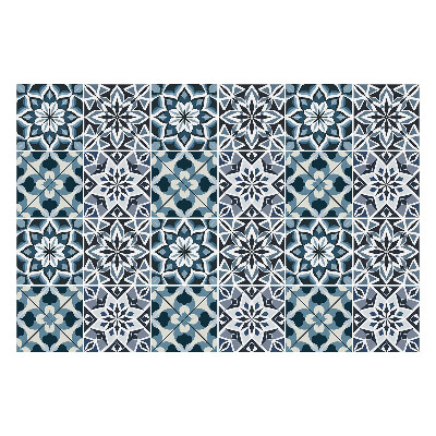 Samolepky na obklady Kvetinová geometria