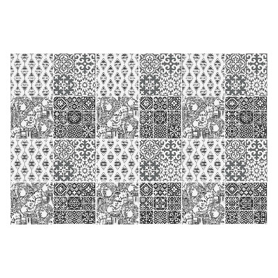 Samolepky na kachličky Starožitný dizajn