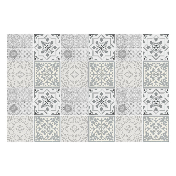 Samolepky na obklady Elegantná dlažba s ornamentami