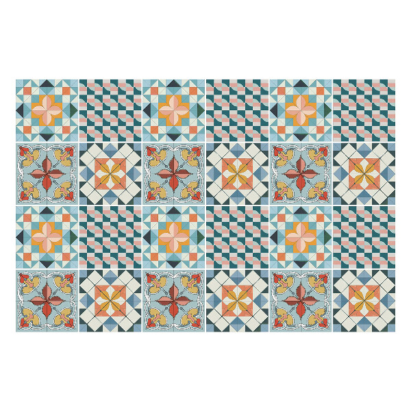 Samolepky na kachličky Pastelový dizajn