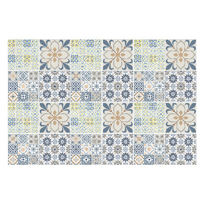 Nálepky na dlaždice Kvetinové dlaždice