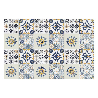 Samolepky na obklady Dlaždice s hviezdami a mandalami