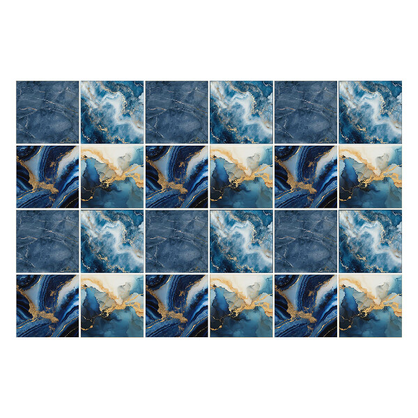 Samolepky na obklady Abstraktné vlny a pruhy