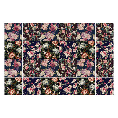 Samolepky na obklady Rôzne kvety