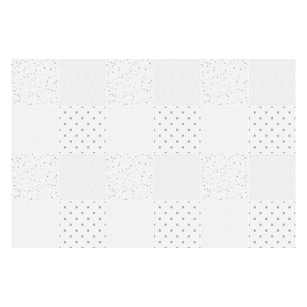 Samolepky na kachličky Geometria s jemnými vzormi
