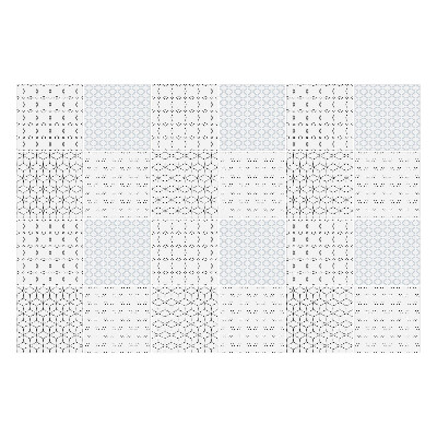 Nálepky na dlaždice Jednoduchý geometrický dizajn