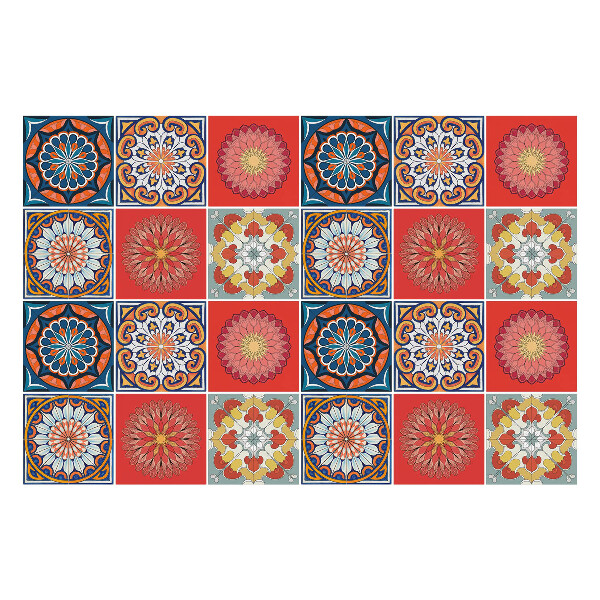 Nálepky na dlaždice Marocké mandaly