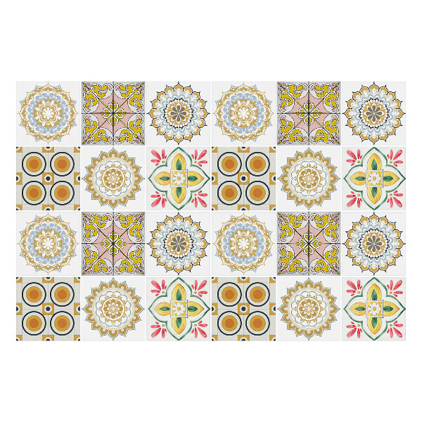 Samolepky na obklady Rôzne dlaždice