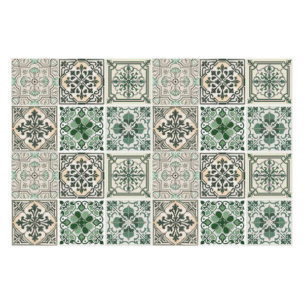 Samolepky na obklady Elegantné kvetinové ozdoby