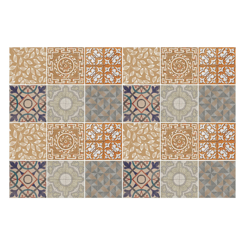 Samolepky na kachličky Staré mozaikové dlaždice