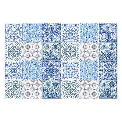 Samolepky na obklady Klasické dlaždice s ornamentami