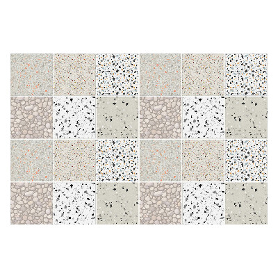 Samolepky na obklady Mozaika z kamenných textúr