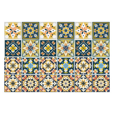 Samolepky na kachličky Zloženie marockých dlaždíc