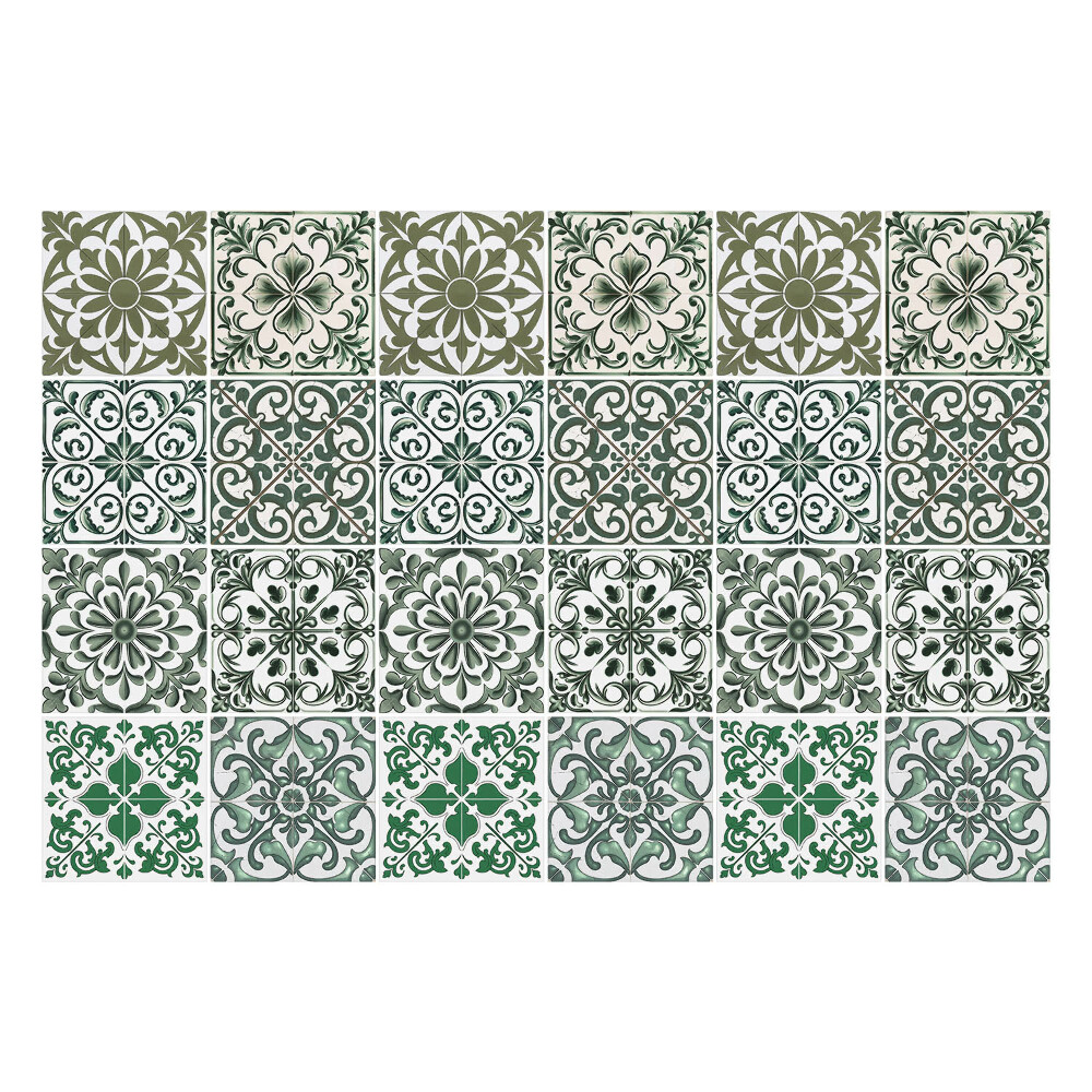 Nálepky na dlaždice Kvetinové motívy v aranžmáne