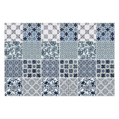 Nálepky na dlaždice Elegantné kvetinové motívy