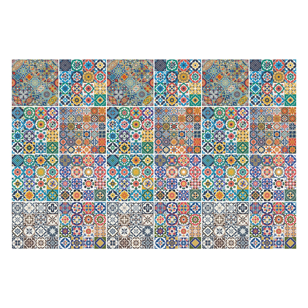 Samolepky na kachličky Farebná malá mozaika