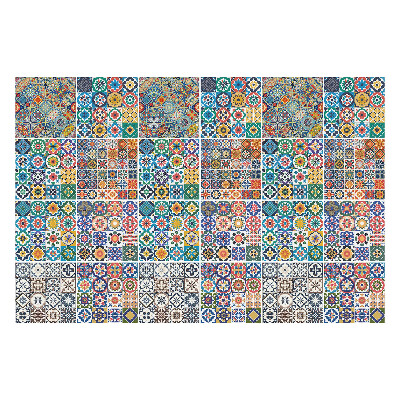 Samolepky na kachličky Farebná malá mozaika