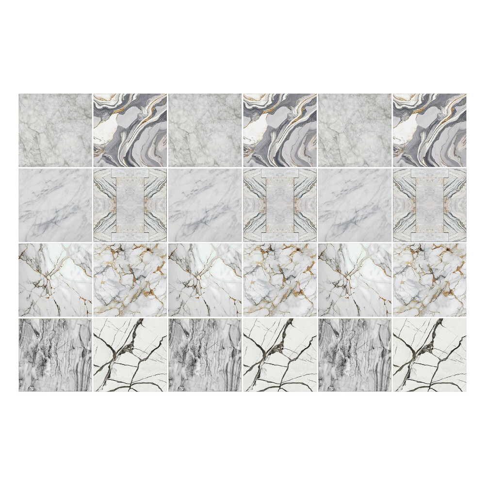 Samolepky na obklady Elegantné mramorové motívy