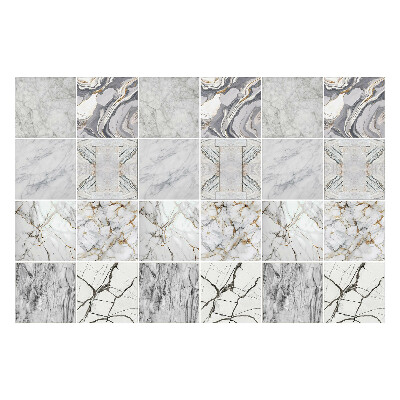 Samolepky na obklady Elegantné mramorové motívy