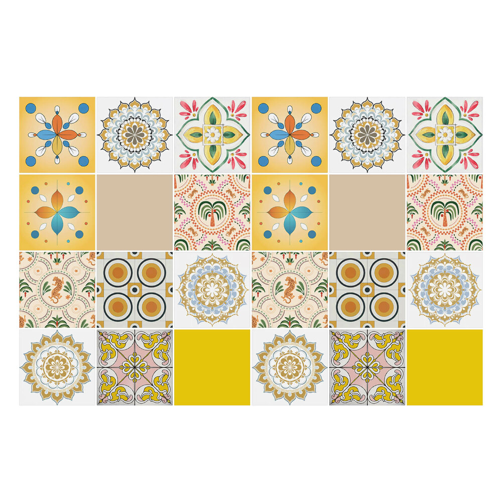 Samolepky na obklady Zaujímavé rastlinné motívy