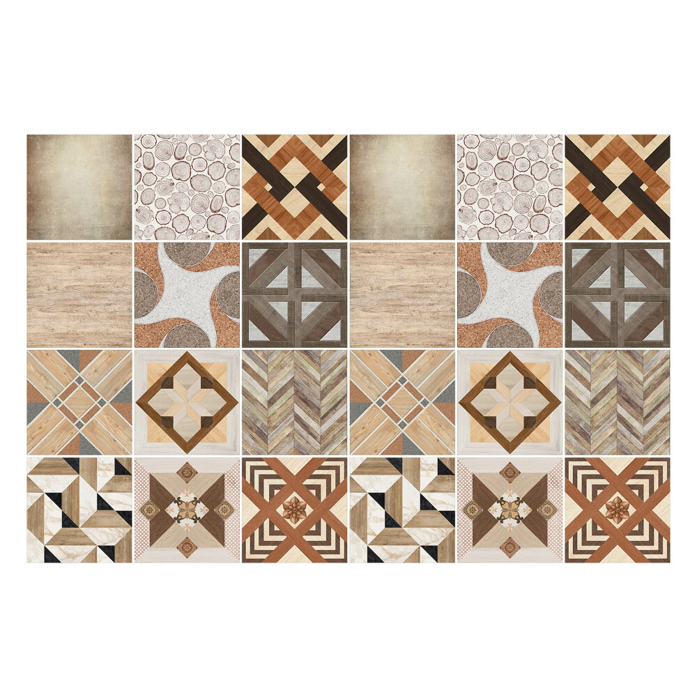 Nálepky na dlaždice Rôzne motívy dreva