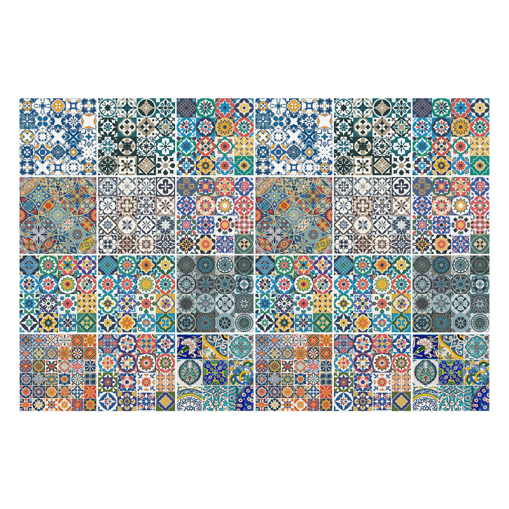 Samolepky na kachličky Rôzne dekoratívne dlaždice