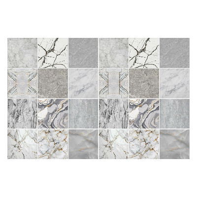 Samolepky na kachličky Elegantné mramorové motívy