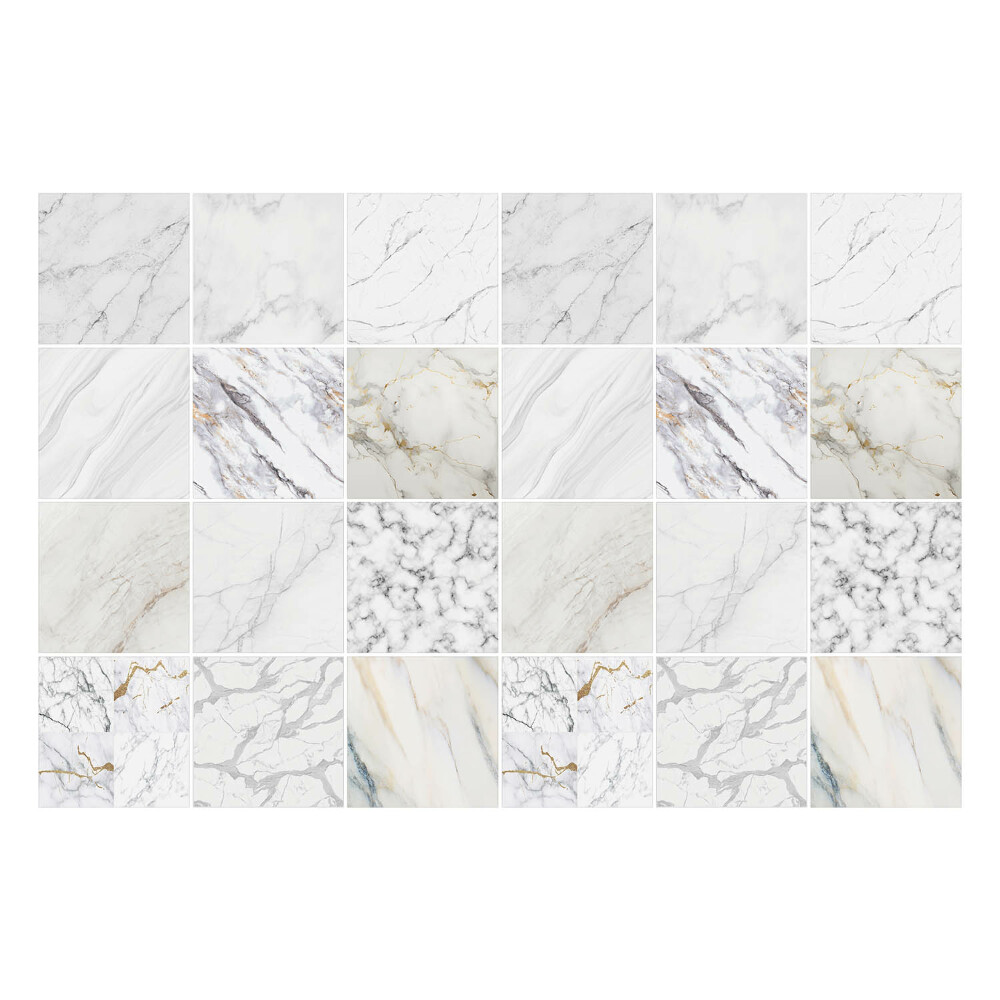 Samolepky na kachličky Elegantné mramorové kamene