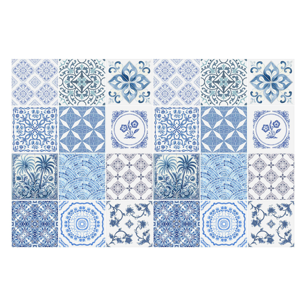 Nálepky na dlaždice Motív keramických dlaždíc