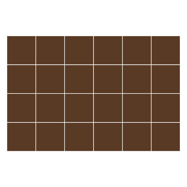 Nálepky na dlaždice Farba Hnedá