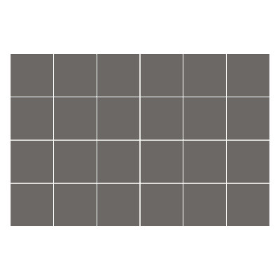 Samolepky na obklady Farba Sivá