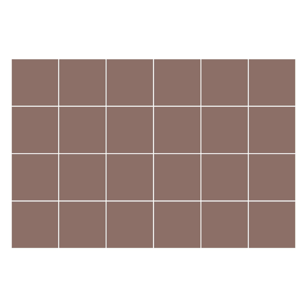 Nálepky na dlaždice Farba Hnedá