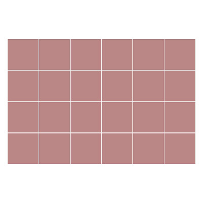 Samolepky na kachličky Farba Ružová