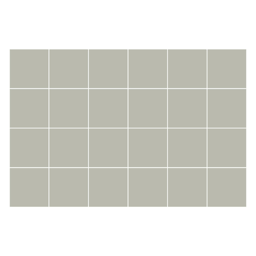 Nálepky na dlaždice Farba Šedo-zelená