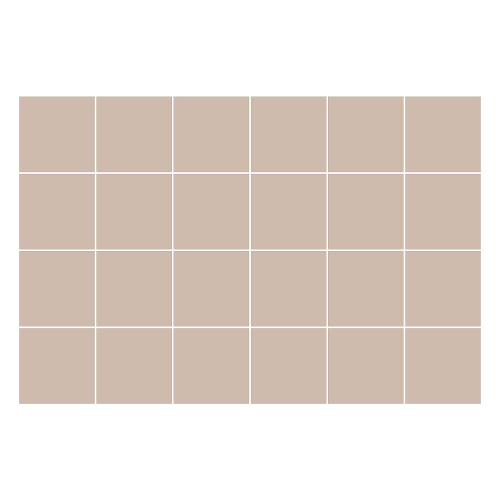 Samolepky na kachličky Farba Svetlohnedá