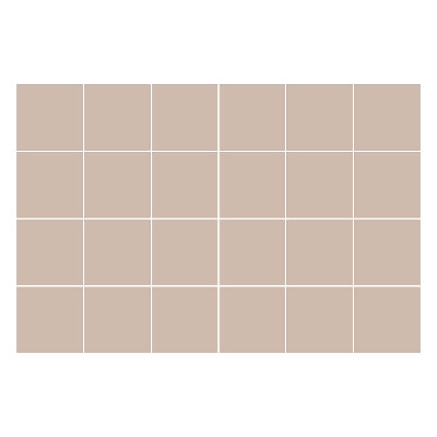 Samolepky na kachličky Farba Svetlohnedá